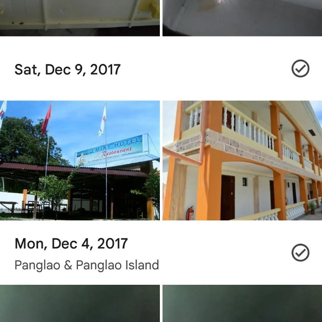 Gemini Hotel And Restaurant Panglao 2*,  Philippines